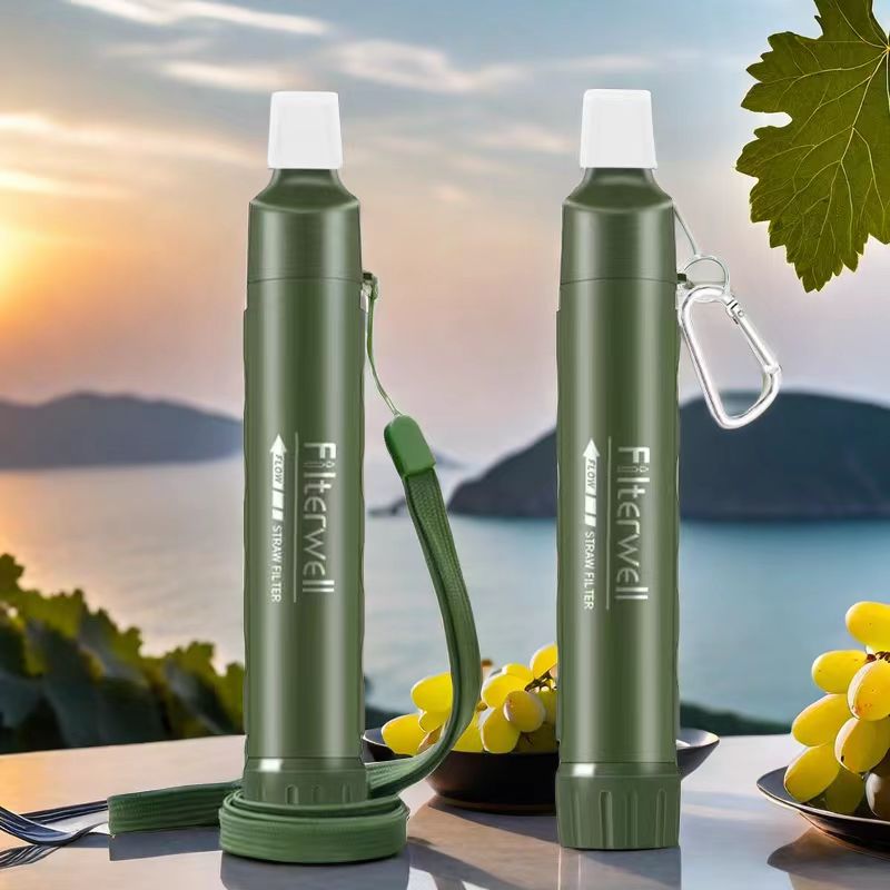 Water Purification Straw - Filterwell Persoonlijke Camper Waterzuiveraar Filterstro Draagbare