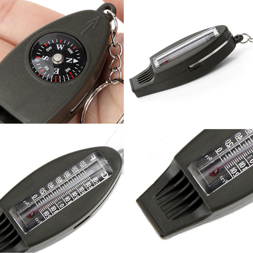 3-delige multifunctionele nood - Emergency Whistle Loud recensie en prijs