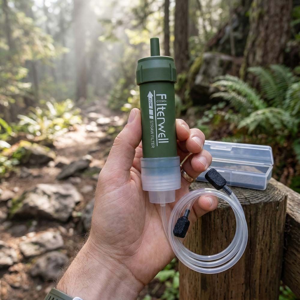 Mini Mini Waterfilter Rietje D - Water Purification Straw recensie en prijs